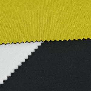 Matériau en tissu mousse double face thermocollé pour gaine amincissante de sudation et de compression - Product Image 1