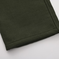 Vente en gros de pantalons cargo décontractés personnalisés pour hommes respirants 100% laine mérinos taille moyenne avec fermeture à glissière évasée bon marché OEM