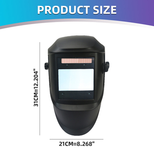 Gorra de soldadura True Color con 4 sensores de arco DIN5-DIN13, oscurecimiento automático solar, para TIG, MIG, MMA y rectificado - Product Image 2