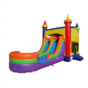Juego Inflable Acuático para Adultos, Colorido y Popular, Combo de <span class=keywords><strong>Piscina</strong></span> y Brincolín para <span class=keywords><strong>Alquiler</strong></span> Comercial - Product Image 1