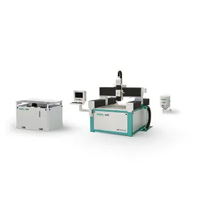 Mini machine de découpe à jet d'eau certifiée CE 1010 pour découpe cnc en acier au carbone de 300mm