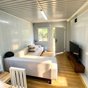 Nueva llegada: Casa contenedor desmontable de 10 pies/20 pies, cabaña modular, casa pequeña prefabricada, casa contenedor móvil para acampar. - Product Image 4