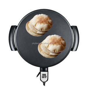 Grande machine à injera électrique de 47 cm (Mogogo/Mitad) 2200W, <span class=keywords><strong>plaque</strong></span> en aluminium antiadhésive avec couvercle en acier inoxydable pour injera mogogo - Product Image 6