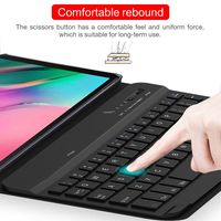 Casing Kulit Keyboard Dapat Dilepas Tablet Android Harga Pabrik 2022 untuk Samsung Galaxy Tab A8 SM-X200/X205 Keyboard Nirkabel