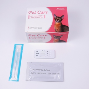 Feline FIV AB/FeLV AG Felino test de SIDA y leucemia gato Combo Rapid Test kit Gatos - Product Image 5