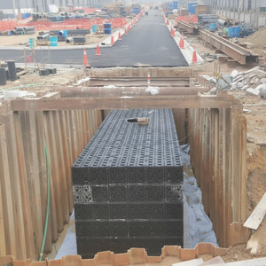 <span class=keywords><strong>Sistema</strong></span> <span class=keywords><strong>de</strong></span> Tanques <span class=keywords><strong>de</strong></span> Atenuación <span class=keywords><strong>de</strong></span> Infiltración <span class=keywords><strong>de</strong></span> Agua <span class=keywords><strong>de</strong></span> Lluvia con Certificación <span class=keywords><strong>de</strong></span> la UE para Estacionamientos <span class=keywords><strong>de</strong></span> Carreteras y Ferrocarriles en Francia y Áreas Residenciales - Product Image 4