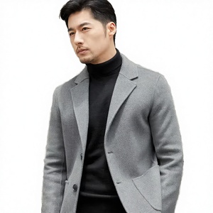 เสื้อแจ็คเก็ตวินเทจคุณภาพสูงสำหรับผู้ชาย สำหรับฤดูหนาว  รับสกรีนโลโก้  ปิดด้วยซิป  ผ้าฟลีซลายตารางอุ่นสบาย  ถักทออย่างเป็นมิตรต่อสิ่งแวดล้อม ระบายอากาศได้ดี  บุด้วยวัสดุอัดแน่น - Product Image 3