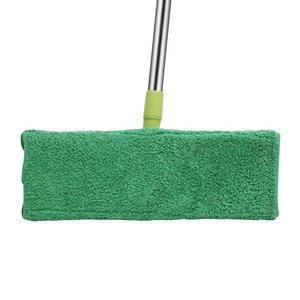 หัวไม้ม็อบทำความสะอาดพื้นแบบหมุนได้ 360 องศา พร้อมผ้าไมโครไฟเบอร์ สำหรับเปลี่ยนใช้กับไม้ม็อบแบบแบน - Product Image 2