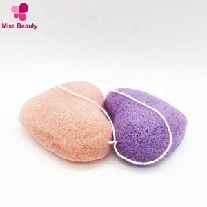 100% naturel Konjac Fibers Végétales Bébé &amp; Enfant Corps Éponge Ensemble Bain <span class=keywords><strong>Visage</strong></span> Séchage - Product Image 6