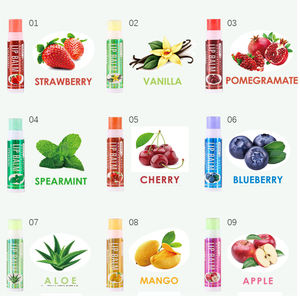 Calo-sérum hydratant pour les lèvres, disponible dans 18 couleurs, fruit, tube, vente en gros, ml - Product Image 2