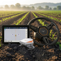 Kit de direction automatique pour tracteur Huida, navigation agricole de précision RTK, système de direction automatique GPS pour les opérateurs agricoles européens