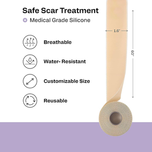 <span class=keywords><strong>Feuilles</strong></span> d'enlèvement <span class=keywords><strong>de</strong></span> cicatrice professionnelles bandes <span class=keywords><strong>de</strong></span> cicatrice en <span class=keywords><strong>silicone</strong></span> <span class=keywords><strong>feuilles</strong></span> ruban pour cicatrices chirurgicales, chéloïdes, césarienne, brûlures - Product Image 6