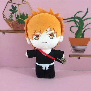 Mignon <span class=keywords><strong>BLEACH</strong></span> Peluche Jouet Ulquiorra Cifer Kuchiki Rukia Ichimaru <span class=keywords><strong>Gin</strong></span> Anime Cosplay Peluche Poupée Jouet 20cm Doux En Peluche Oreiller Fans Cadeau - Product Image 5
