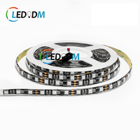 Bande LED programmable magique adressable SPI unique SMD5050 RGB Pixel 60 LED Bande LED flexible 12V 24V WS2811 TM1934 TM1903 WS2812B