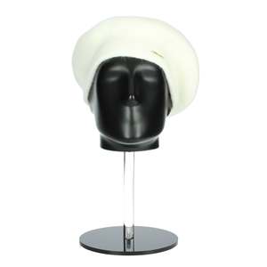 <b>Women's</b> <b>Hat</b> Cream <b>Beret</b> Style Soft Wool Blend Fashion Accessory For <b>Women</b> - Product Image 1
