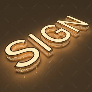 Hoogwaardige 3D metalen borden op maat gemaakte led verlichte logo borden voor binnen en buiten, wandreclame voor bedrijven - Product Image 3