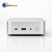 CoreNest AMD Ryzen 5 6600H Mini PC 16GB RAM DDR5 Drievoudige 4K Uitvoer 2.5G Ethernet WiFi 6 Zakelijke Mini Desktop Computer