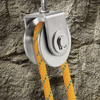 Support de roue en acier inoxydable galvanisé au zinc au design moderne, résistant à la rouille, à faible bruit, fourni par l'usine pour portail coulissant