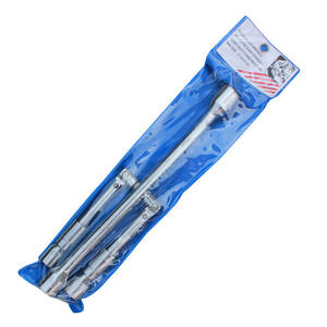 Clé à molette pliable à quatre voies, clé à douille croisée pour jantes, métrique, en acier au carbone, OEM, 14 pouces, pour réparation automobile - Product Image 2