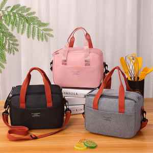 Lonchera y Bolsa de Tela Oxford de Gran Capacidad, Aislada, Impermeable y Portátil para Trabajadores de Oficina, Estudiantes y Picnics - Product Image 2