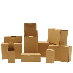 Caja de Cartón Corrugado Reciclable Personalizada, Embalaje de Cartón Impreso Flexográfico de 0.2 mm, Embalaje para Envío por Correo, Embalaje al por Mayor - Product Image 1