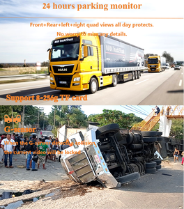 10.36 pouces 4k AHD 1080P système de sécurité d'aide à l'inversion Auto Bus camion <span class=keywords><strong>Van</strong></span> Audio vidéo tableau de bord universel aut - Product Image 5