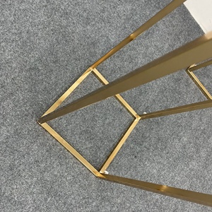 Đám cưới mới mạ Vàng Màn hình Backdrop khung rèn Sắt Vàng vòm trong nhà đám cưới cảnh trang trí đạo cụ kim loại hoa đứng - Product Image 4