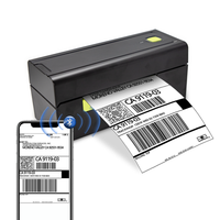 Impresora de Etiquetas Térmicas AIYIN de 110 mm, Impresora de Códigos de Barras de Etiquetas Adhesivas de 4x6, Mini Impresora Bluetooth, Precio de Fábrica, Tipo de Uso: Impresión
