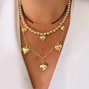 2023 New for Women Chain Chocker Party Goth Kpop Choker Jewellery Heart  Collar Girl Necklaces Necklace Necklaces Pendants Girls Necklaces Ages 8 12