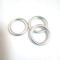 Joints toriques en aluminium d'aviation durables et étanches pour colliers de chien et harnais avec motif imprimé