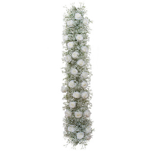 LO-685 Atacado Guirlanda Floral Artificial de Gipsofila Branca de 2m para Decoração de Mesa de Casamento, Arco e Cenário - Product Image 6