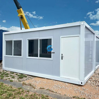 Casas Contenedor Desmontables de Calidad Superior con Panel Sándwich, Diseño Moderno Transpirable, Cálidas y Resistentes, Fáciles de Construir y Económicas