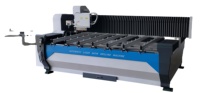 Machine de marquage laser CNC pour verre, sablage et perçage, pour verre givré et perforé