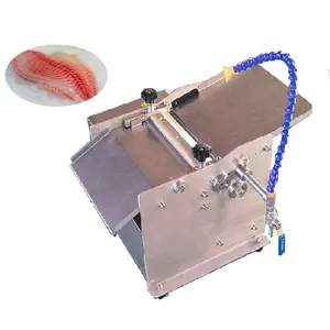 BASA tilapia cat tuna Cod tuna fish skin remove peeler peeling skinning removal machine table top automatic Commercial