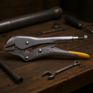 Pince autobloquante réglable à mâchoires droites et parallèles, 10 pouces, outil de préhension robuste - Product Image 3