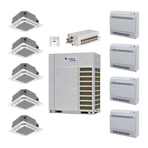 Chauffage et refroidissement <span class=keywords><strong>Pas</strong></span> <span class=keywords><strong>Cher</strong></span> Hot Gree Gmv6 Pompe à Chaleur VRF VRV Système Multi Split Climatiseur VRF Avec Meilleur Prix et Qualité - Product Image 1