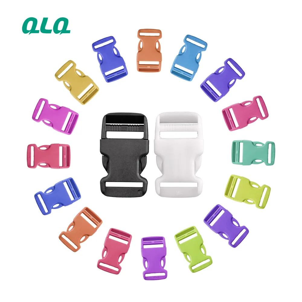 suitcase accessories trolley bag parts Adjustable Quick Buckles Plastic Side Quick Release Buckle For Backpacks Bag Buckles