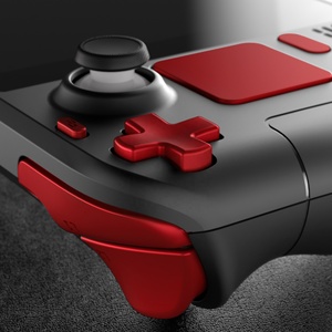 EXtremeRate Kit complet de boutons de remplacement rouge écarlate personnalisés pour console portable Steam Deck LCD - Product Image 4