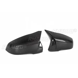 Coques de rétroviseurs latéraux de voiture en fibre de carbone sèche complète, remplacement des coques de rétroviseurs pour BMW F40 F44 F39 G29 Z4 Toyota Supra A90 - Product Image 5