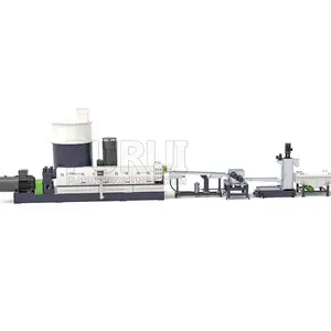 Machine de granulation de Polyester de haute qualité pour le recyclage de film plastique pet machine de fabrication de granulés de bopet