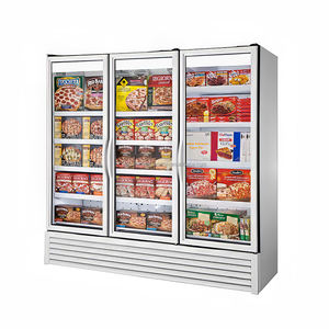 Portes en verre renforcé durables sur mesure en Chine et congélateur d'affichage de fonction de refroidissement rapide pour les paramètres de vente au détail - Product Image 1