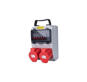 Boîtier de distribution de prises industrielles portables et étanches (par défaut Delixi, d'autres marques peuvent être personnalisées) Configuration 16 - Product Image 1
