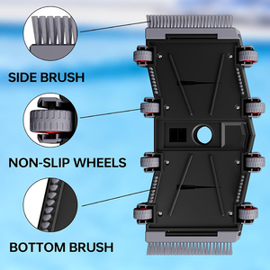 Tête d'aspirateur de <span class=keywords><strong>piscine</strong></span> robuste avec roues Tête d'aspirateur flexible lestée professionnelle - Product Image 4