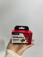 Audífonos HyperX Earbuds II para Juegos, con Micrófono, Sin Cancelación de Ruido, Resistentes al Agua IPX3, Chipset Realtek, Cable de 1.2m para PS4/PS5/Xbox