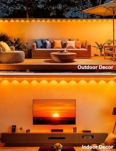 Éclairage de Noël extérieur permanent IP68 de 300, 400 et 500 pieds, Lumières de piste RGBW en forme de méduse 48V pour la maison - Product Image 6