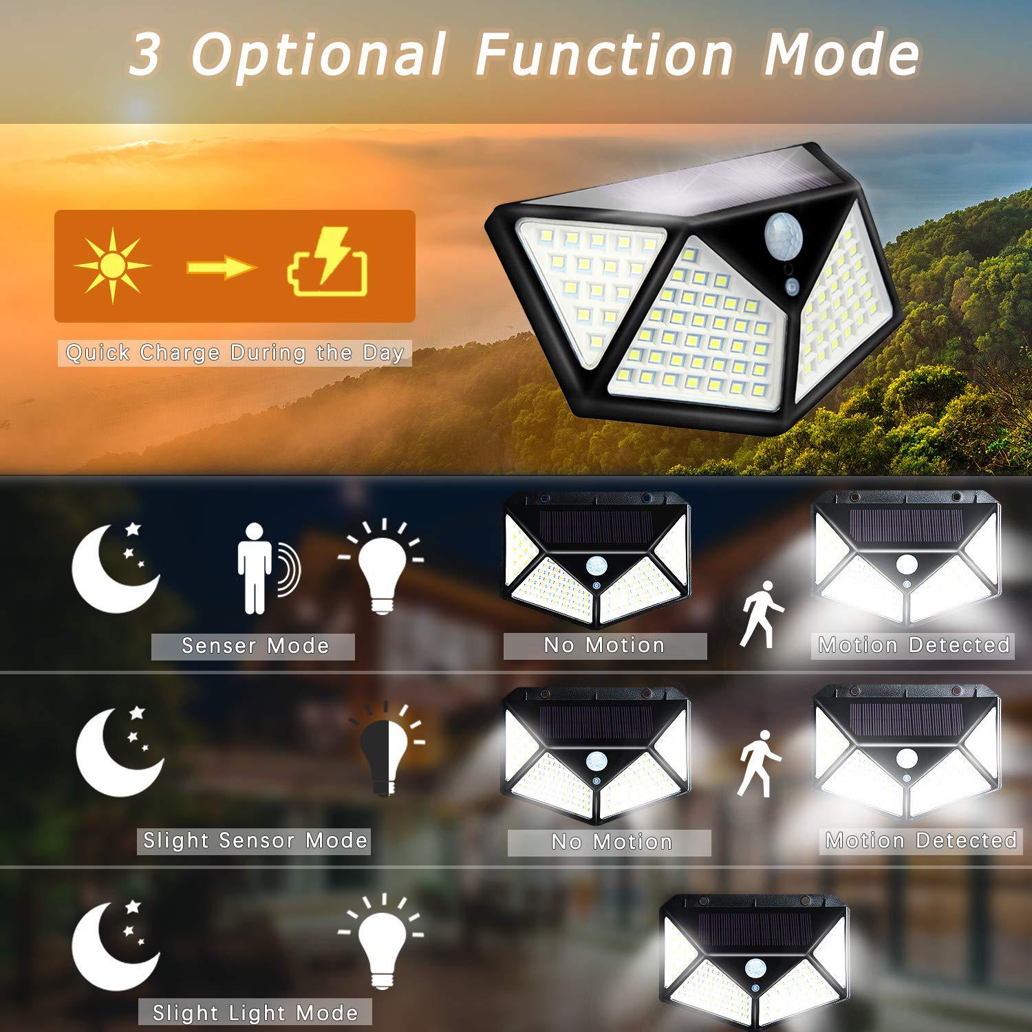 High Lumen Handybrite Outdoor Wall Sconce Lamp ABS K4107 Solar Light