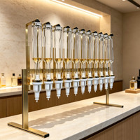 Nouvel Arrivage – Présentoir Rotatif pour 12 Bouteilles de Parfum (375ml et 500ml) – Support de Table pour Huiles Parfumées