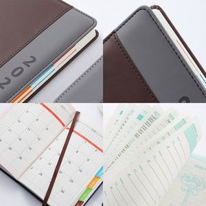 2026 Wholesale Personalized Cheap Bulk A5 <b>Planner</b> in Stock Business Office PU Leather Notebook With Pu Cover - Product Image 5