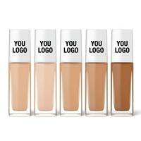 Fond de teint hydratant pour tous les tons de peau, adapté aux peaux sèches, anti-agglomération, anti-desquamation, 30 teintes disponibles, fond de teint végan et sans cruauté