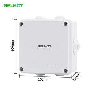 Selhot shq3 nhựa hộp nối ABS không thấm nước IP44/IP65 nhựa không thấm nước hộp nối điện cho ngoài trời - Product Image 1